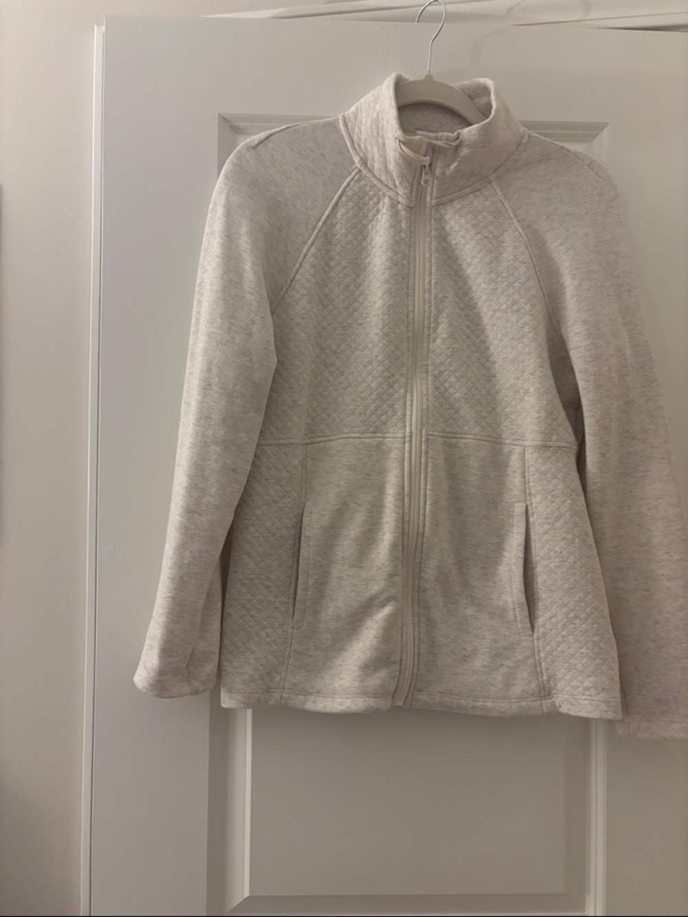 Eddie Bauer Light Beige Jacket - Full Zip